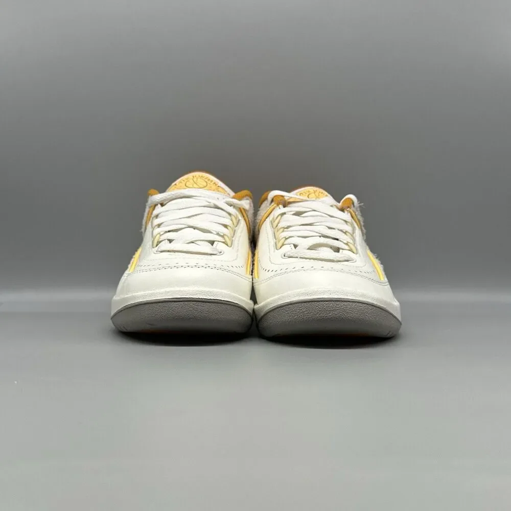 Nike Air Jordan 2 Retro Low 'Craft' Sail Melon Tint Sneaker DV9956-118 Me Size 4
